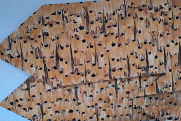 Panneaux mureaux en plumes