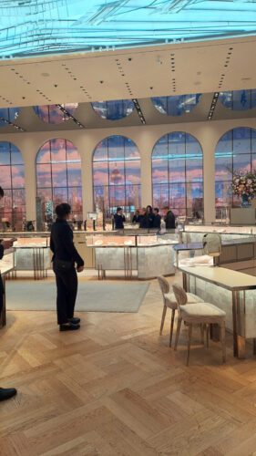 Flagship Tiffany à New York en mai 2026
