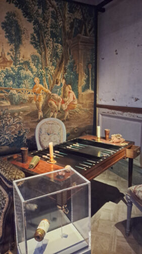 Salle de jeux - demeure aristocratique au 18e siècle - Musée des arts décoratifs
