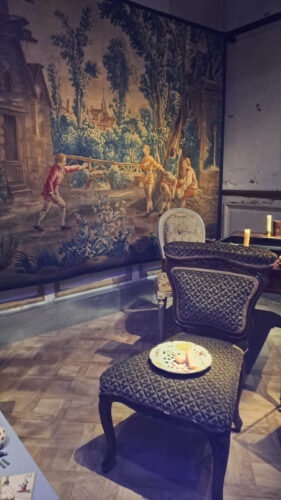 Salle de jeux - demeure aristocratique au 18e siècle - Musée des arts décoratifs